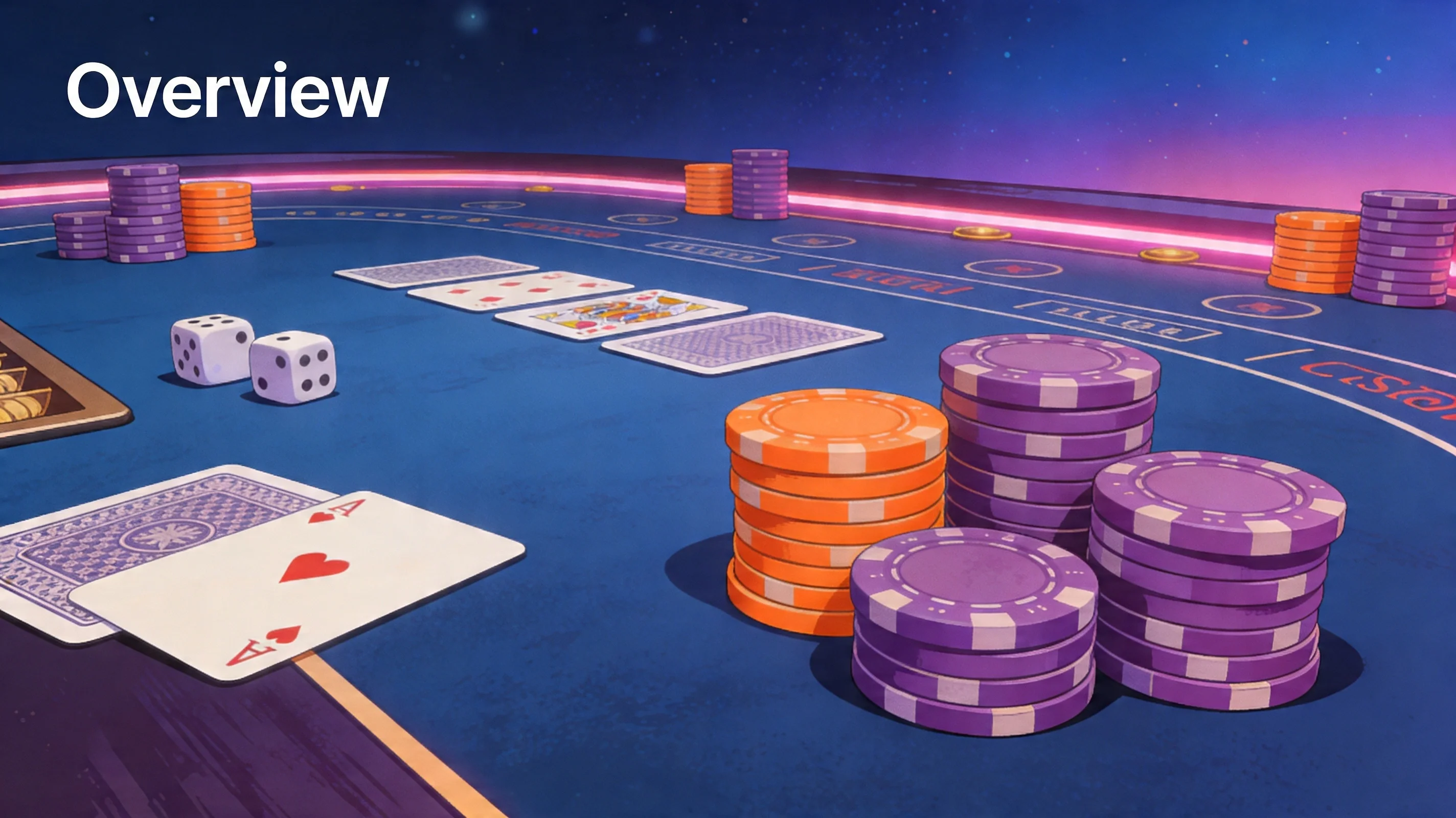 Éclairage néon premium pour illustrer l’appel à l’action casino